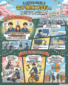 電子機械工学科のヒミツ